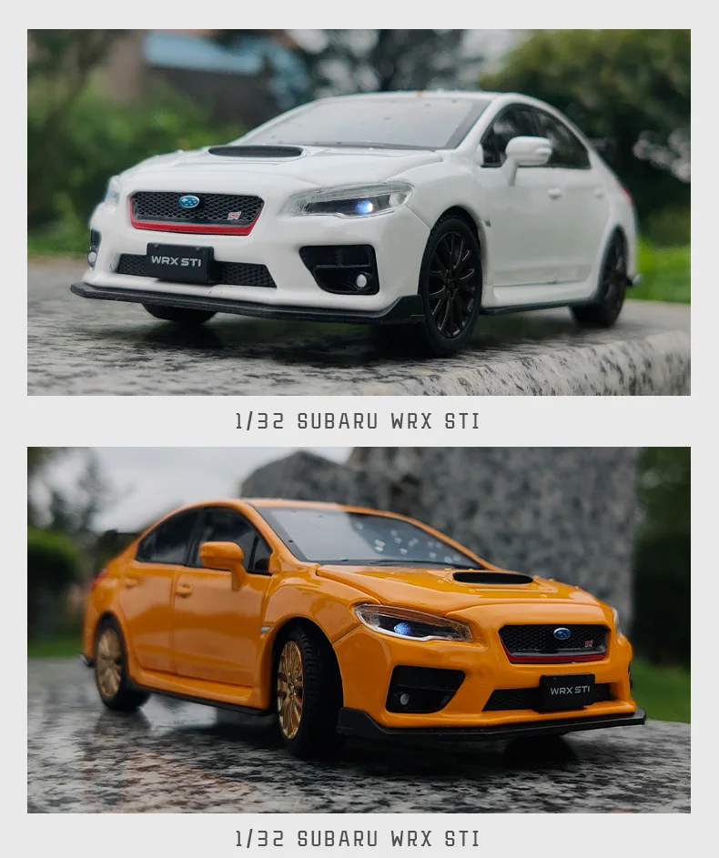 Subaru WRX STI Model 1:30 Scale