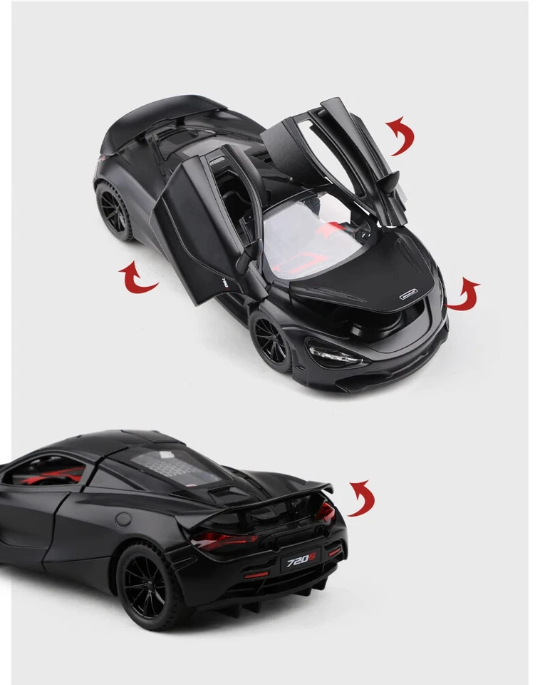 Mclaren 720S Spider Model 1:32 Scale