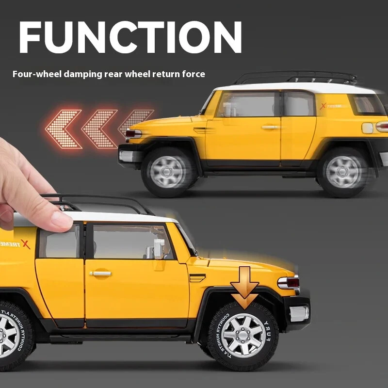 Toyota FJ Cruiser Model 1:24 Scale