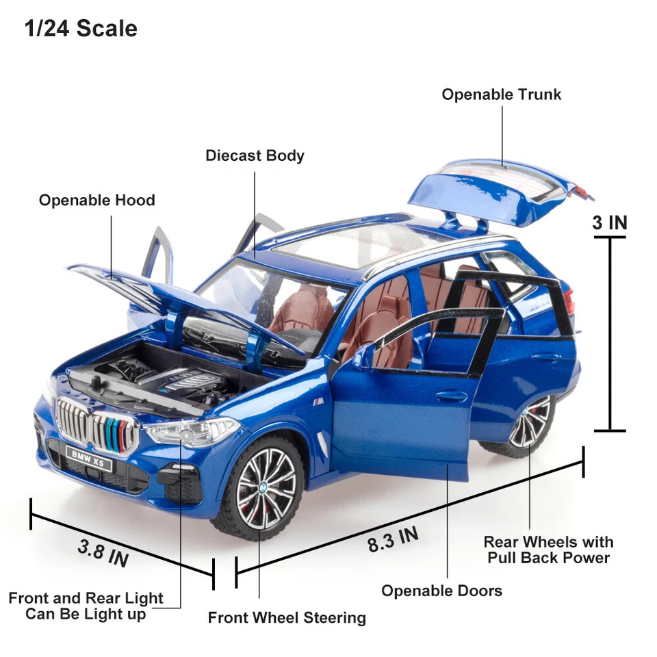 BMW X5 Model 1:24 Scale