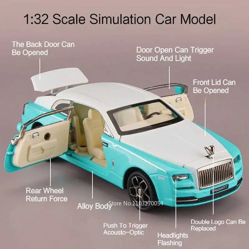 Rolls Royce Wraith Mansory 1:32 Scale