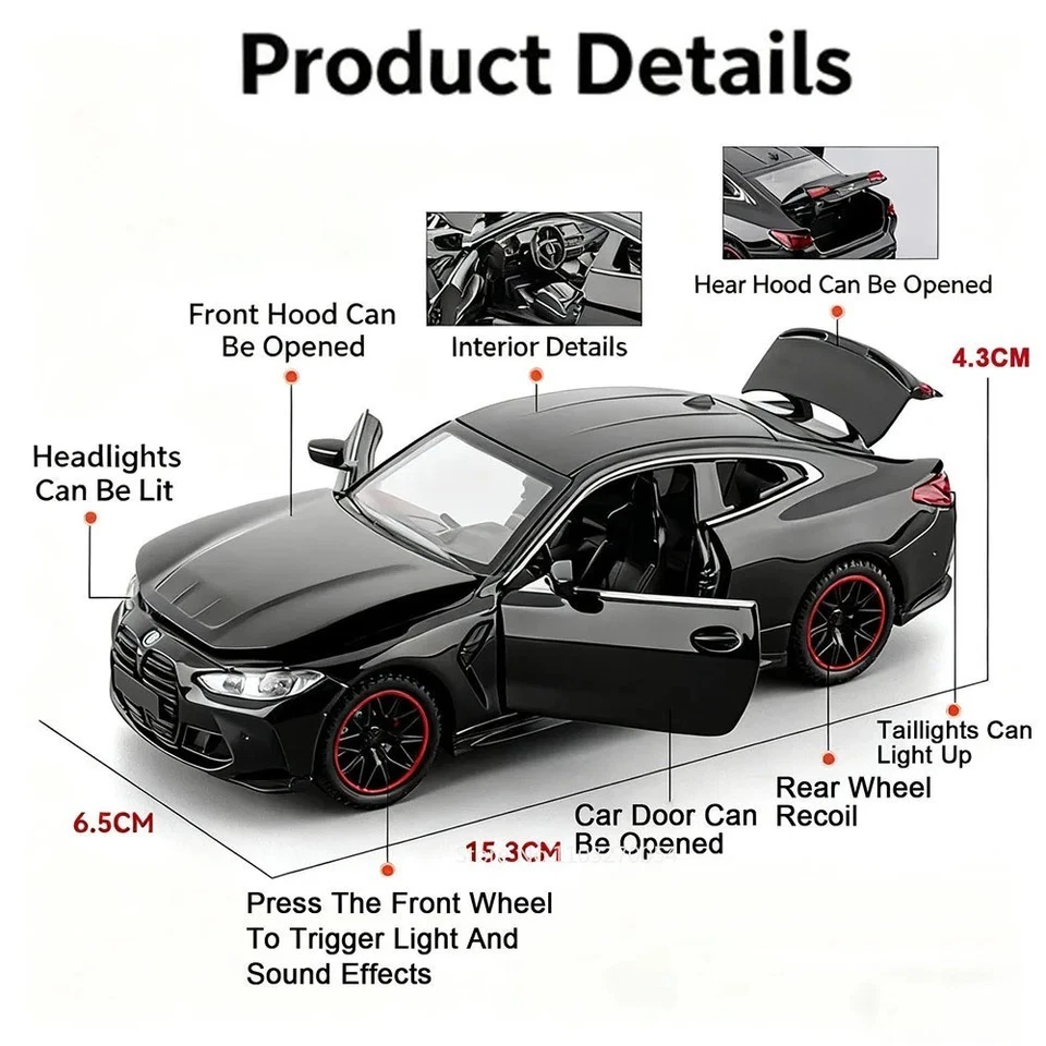 BMW M4 Competition 1:32 Scale