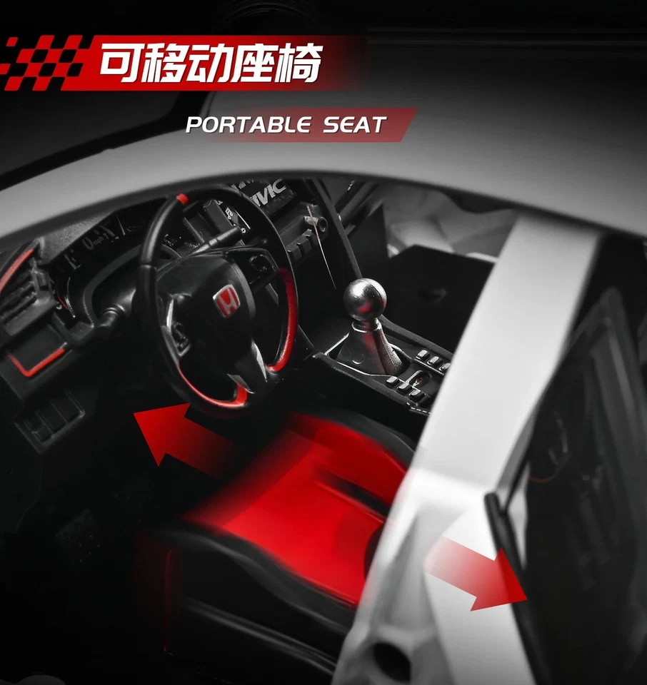 Honda Civic Type R 1:18 Scale